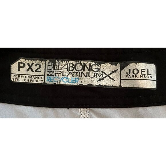 BILLABONG Sz 30 Board Shorts Swim Surf Wear Joel Parkinson Platinum‎ PX2 Stretch - Picture 5 of 7